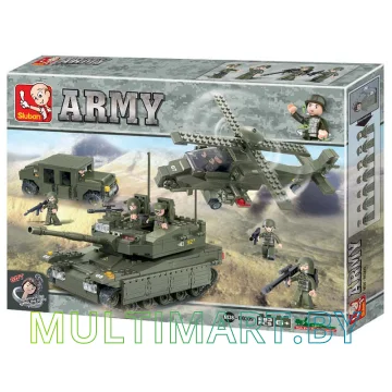 Конструктор Sluban M38-B0309 Элитная бронированная дивизия (683 детали)